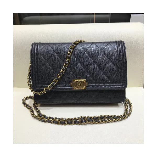 Chanel 2019 WOC Chain Cross Bag,19CM - 샤넬 2019 WOC… - 1