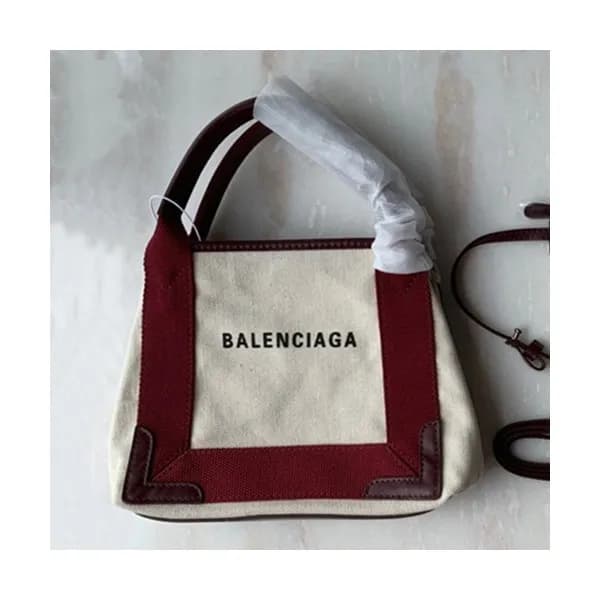 Balenciaga 2019 Canvas Tote Shoulder Bag,24CM - 발렌… - 1
