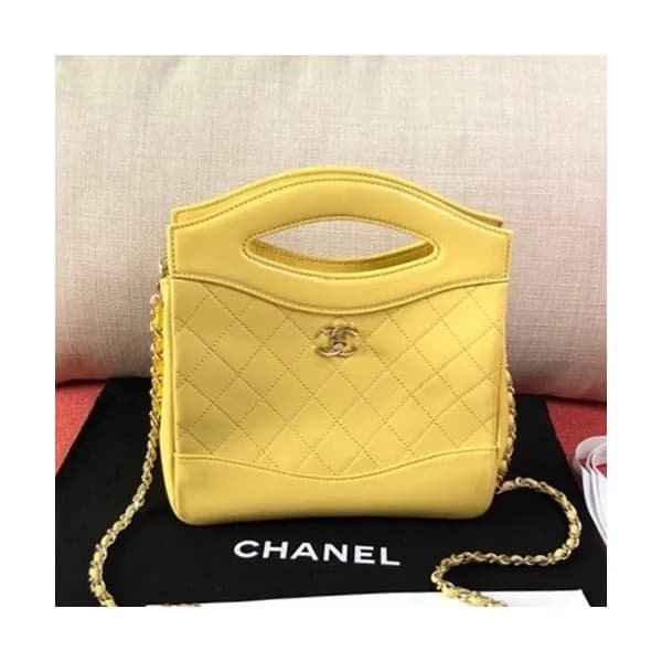 Chanel 2019 31 Leather Small Tote Shoulder Bag ,21… - 1