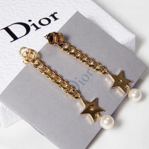DIOR Vintage Earring -디올 빈티지 이어링 DIO0010.(옐로우골드) - 1