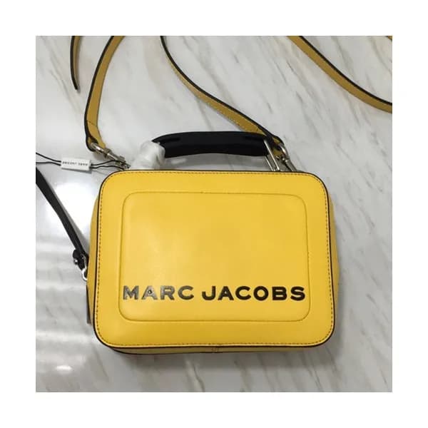 Mark Jacobs 2019 Leather Women Box Tote Shoulder B… - 1