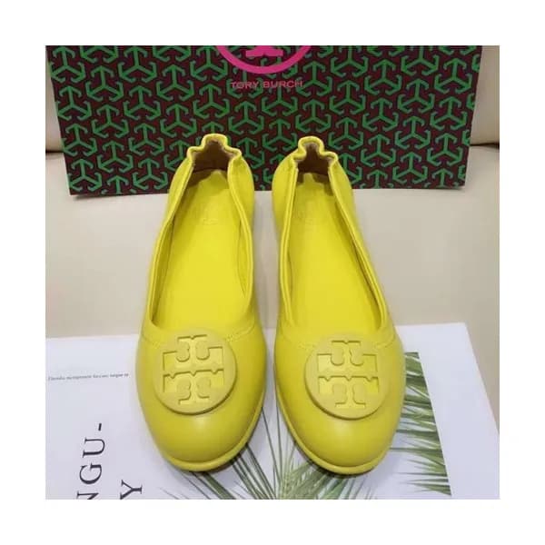 Tory Burch 2019 Ladies Initial Logo Leather Balle… - 1