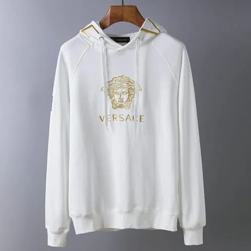 Versace 2019 Mm/Wm Logo Wolf Cotton Hood Tee - 베르사… - 1