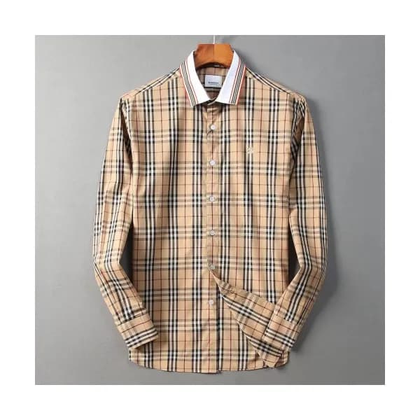 Burberry 2019 Mens Vintage Logo Slim Fit Cotton sh… - 1