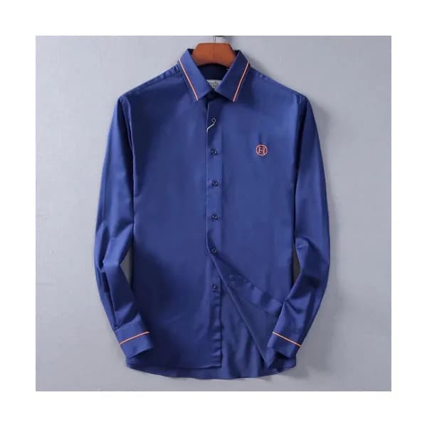 Hermes 2019 Mens Classic Cotton Tshirt - 에르메스 2019… - 1