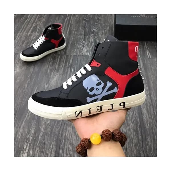 Philipp plein 2019 Mens Leather Sneakers - 필립플레인 … - 1