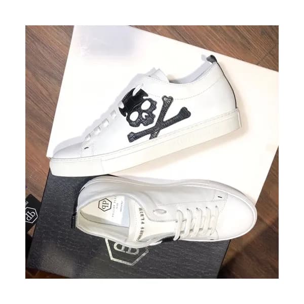 Philipp plein 2019 Mens Leather Sneakers - 필립플레인 … - 1
