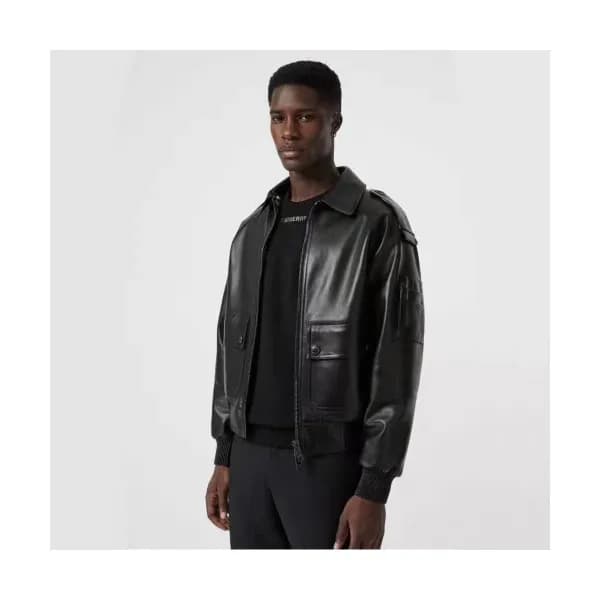 Burberry 2019 Mens Casual Sheep Skin Jacket - 버버리 … - 1