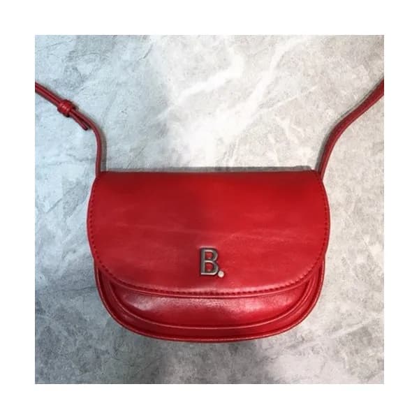 Balenciaga 2019 Leather Shoulder Bag,16.5CM - 발렌시아… - 1