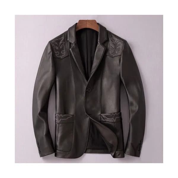 Fendi 2019 Mens Casual Leather Jacket - 펜디 2019 남성… - 1