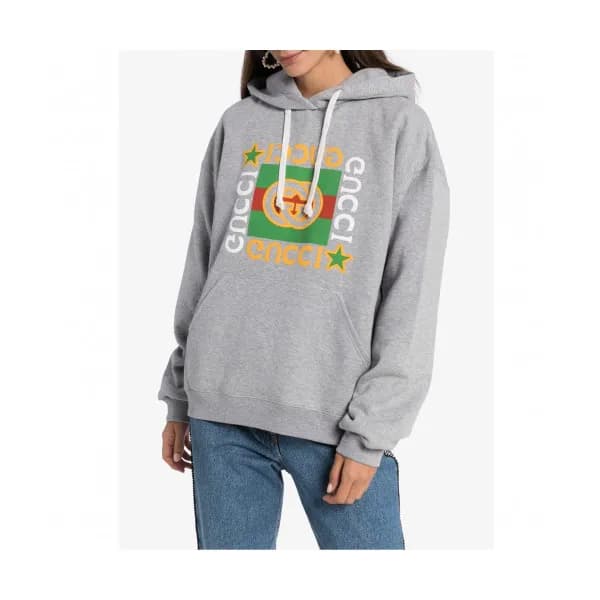 Gucci 2019 Mm/Wm Logo Casual Cotton Hooded - 구찌 20… - 1