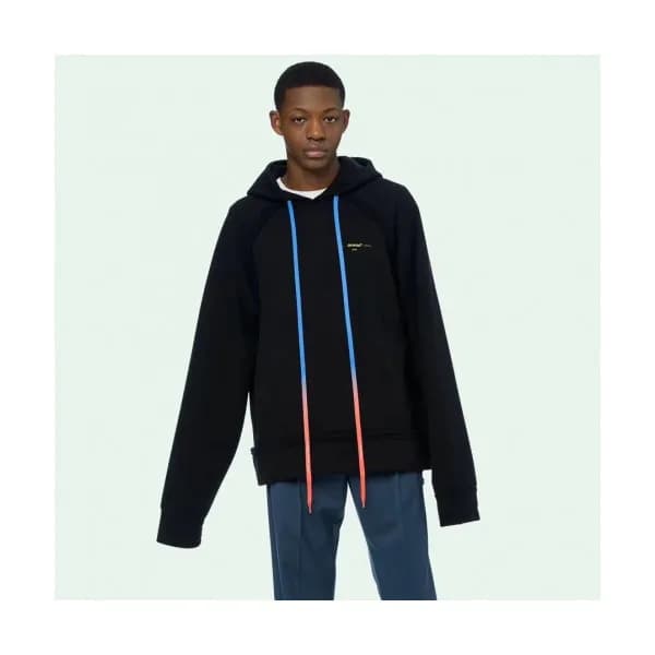 Off-white 2019 Mm/Wm Logo Cotton Oversize HoodT - … - 1