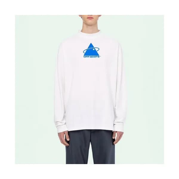 Off-white 2019 Mm/Wm Logo Cotton Oversize HoodT - … - 1