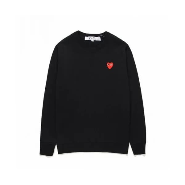 Cdgplay 2019 Unisex Print Heart Cotton Tshirts - 꼼… - 1
