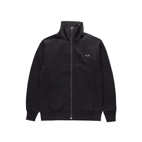 Cdgplay 2019 Unisex Logo Cotton Zip-up Tshirts - 꼼… - 1