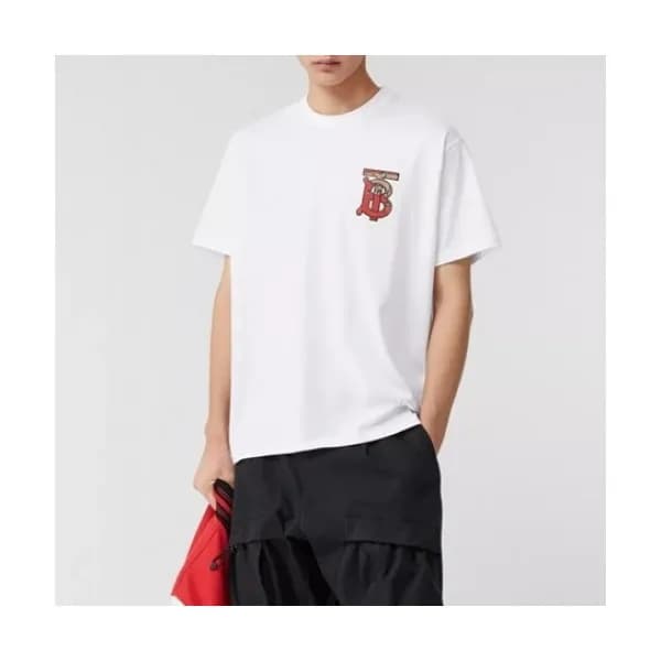 [버버리]Burberry 2019 Mm/Wm Logo Cotton Short Sleeved… - 1