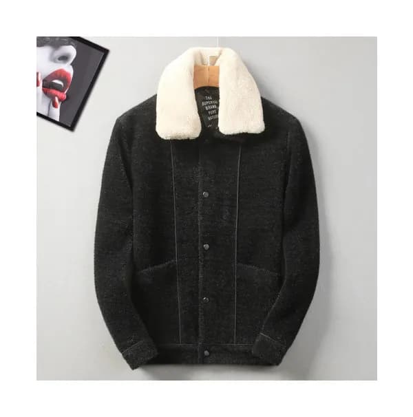 [알마니]Armani 2019 Mens Logo Casual Cashmere Jacket … - 1