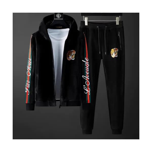 [구찌]Gucci 2020 Mens Logo Casual Velvet Clothes&Pan… - 1