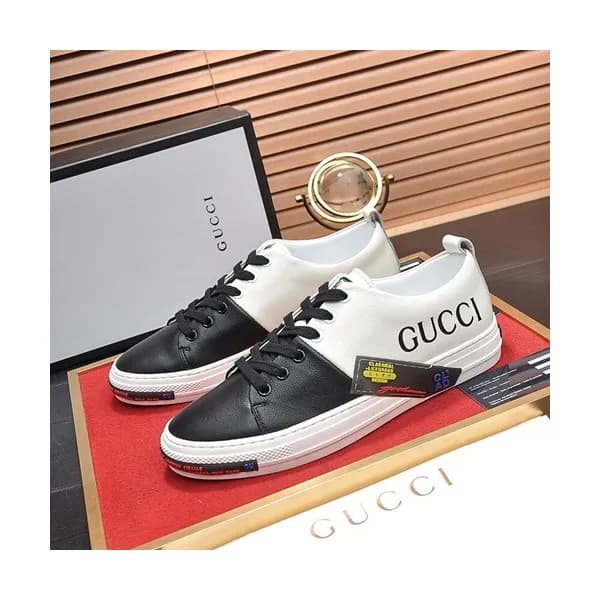 Gucci 2020 Mens Leather Sneakers - 구찌 2020 남성용 레더 … - 1