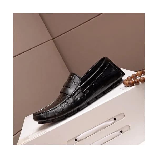 Gucci 2020 Mens Leather Loafer - 구찌 2020 남성용 레더 로퍼… - 1