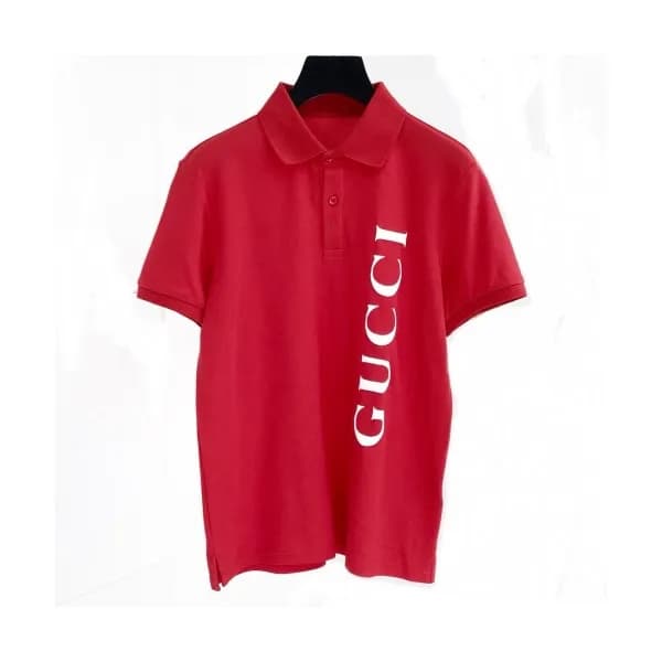 [매장판]Gucci 2020 Mens Logo Cotton Short Sleeved Pol… - 1