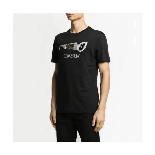 [베르사체]Versace 2020 Mens Logo Silket Short Sleeved … - 1