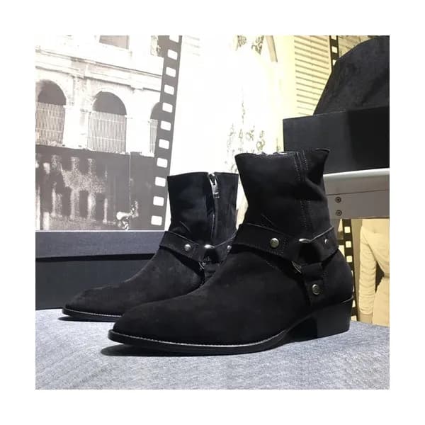 Saint Laurent 2020 Mens Leather Boots - 입생로랑 2020 … - 1
