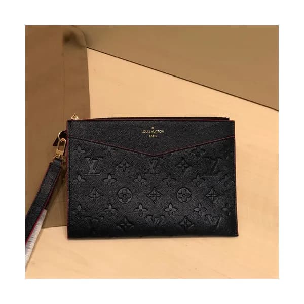 Louis Vuitton 2020 Melanie Pochette Leather Clutch… - 1