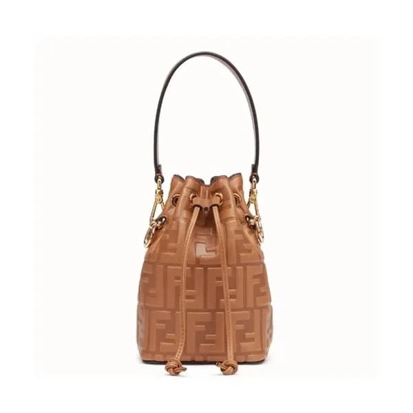 Fendi 2020 Mon Tresor Bucket Tote Shoulder Bag ,18… - 1