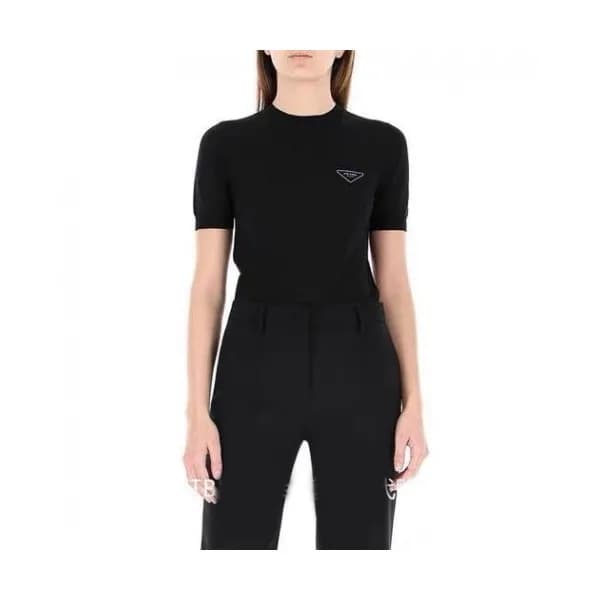 Prada Womens Basic Tshirts - 프라다 여성 베이직 반팔티 Pra102… - 1