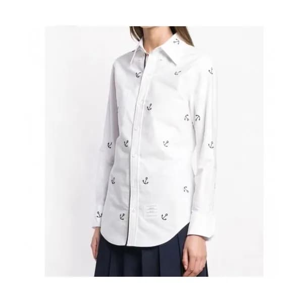Thom Browne Womens Strap Cotton Tshirts - 톰브라운 여성 … - 1