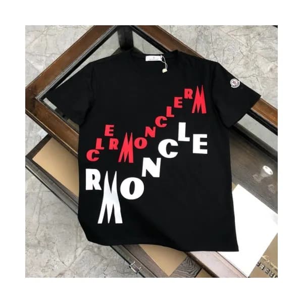 [매장판]Moncler 2020 Mens Logo Silket Crew-neck Short… - 1