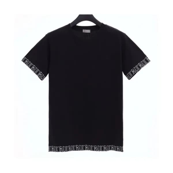 [디올]Dior 2020 Mens Logo Cotton Short Sleeved Tshir… - 1