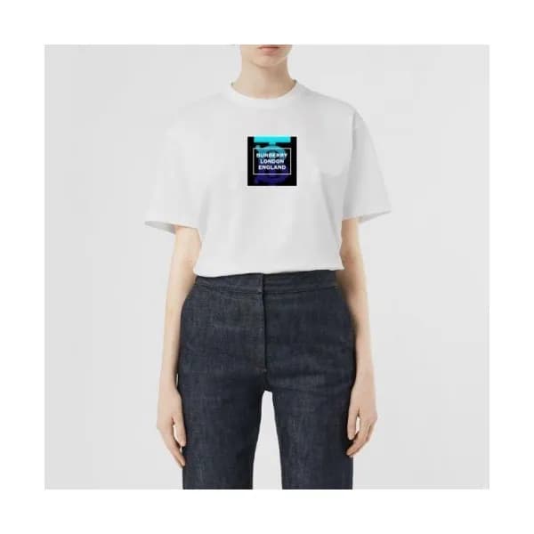 [버버리]Burberry 2020 Mm/Wm Logo Cotton Short Sleeved… - 1