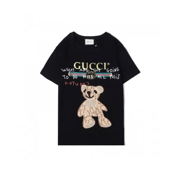 [매장판]Gucci 2020 Mm/Wm Logo Cotton Short Sleeved Ts… - 1