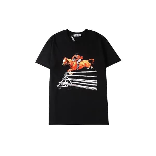 [에르메스]Hermes 2020 Mens Crew-neck Silket Short Slee… - 1