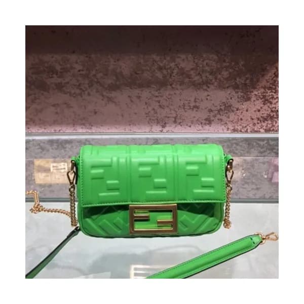 Fendi 2020 Baguette Mini Shoulder Bag ,18CM - 펜디 2… - 1