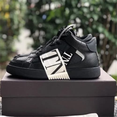Valentino 2020 Men's Leather Sneakers - 발렌티노 2… - 1