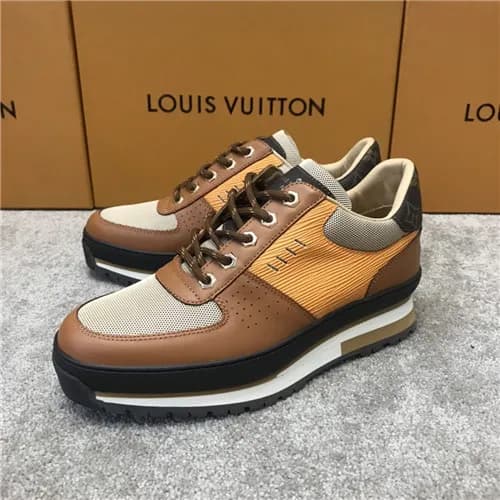 Louis Vuitton 2020 Men's Leather Sneakers - 루이… - 1