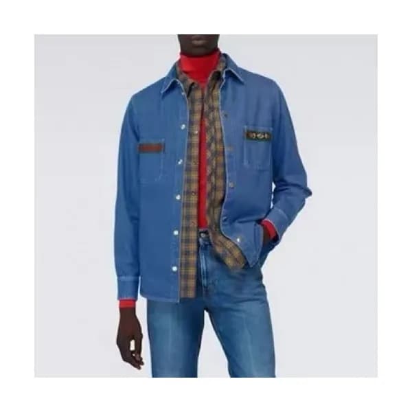 [구찌]Gucci 2021 Mens Casual Denim Tshirts - 구찌 2021… - 1