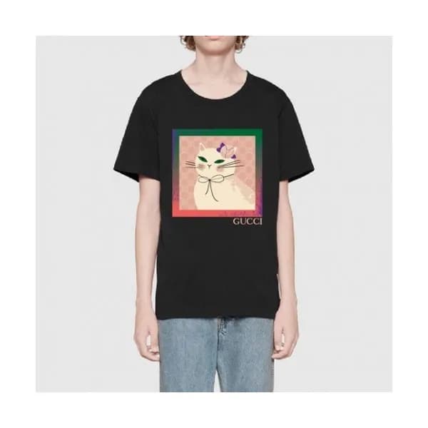 [매장판]Gucci 2021 Mm/Wm Logo Short Sleeved Tshirts -… - 1