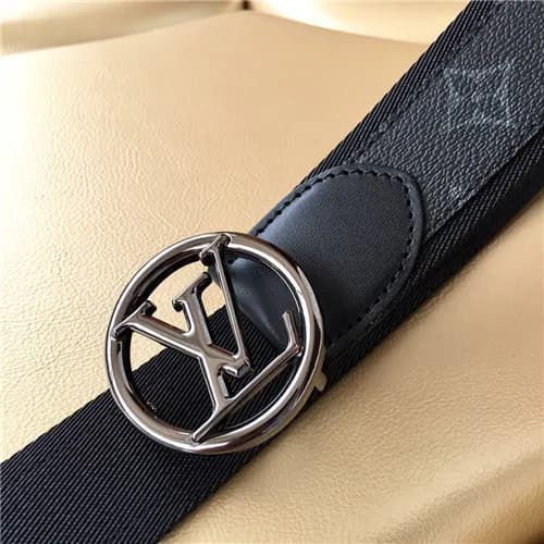 Louis Vuitton 2021 Men's Leather Belt,3.8cm - … - 1