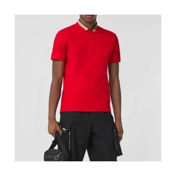 [매장판]Burberry 2021 Mens Logo Cotton Short Sleeved … - 1