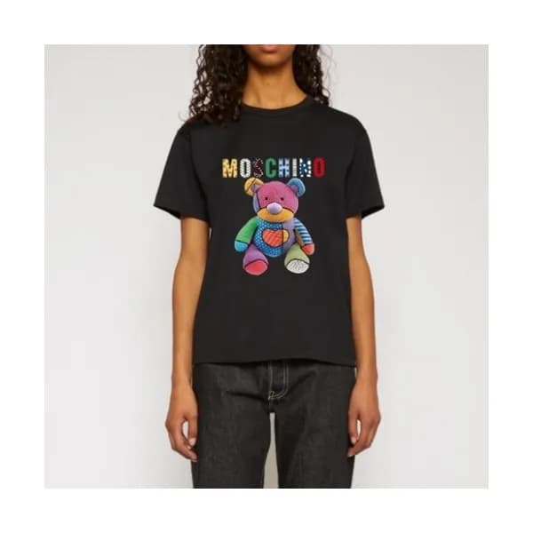 [모스키노]Moschino 2021 Mm/Wm Logo Cotton Short Sleeve… - 1