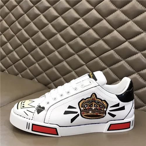 Dolce&Gabbana 2021 Men's Leatehr Sneakers,DGS0… - 1