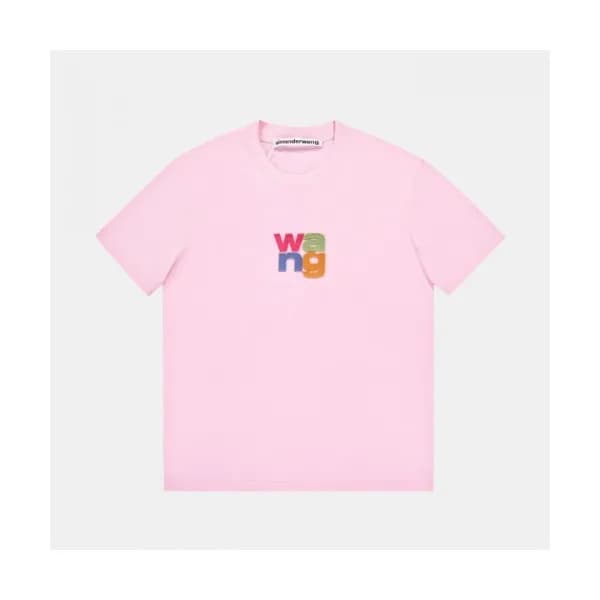 Alexsander Wang Mm/Wm Logo Short Sleeved Tshirts… - 1