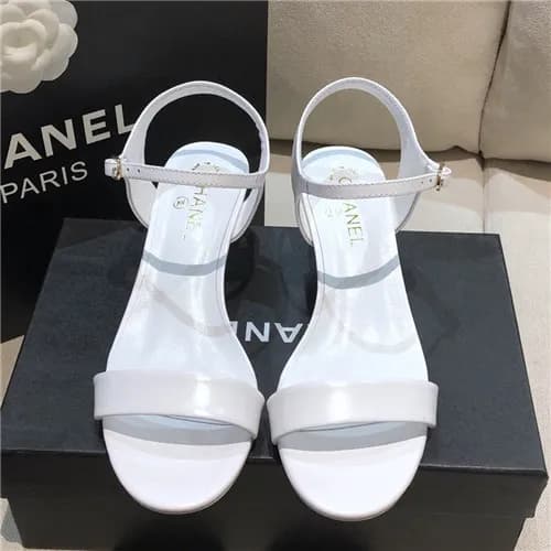 [매장판]Chanel 2021 Women's Leather Sandal,CHAS06… - 1