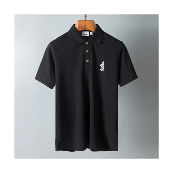 Burberry Mens Logo Cotton Short Sleeved Tshirts B… - 1