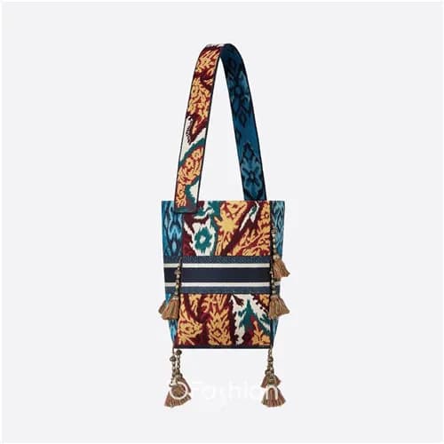 [유니크한]Dior 2021 Women's Canvas Bucket Tote Bag… - 1