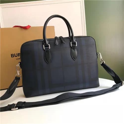 [버버리]Burberry 2021 Men's Leather Business,37cm… - 1